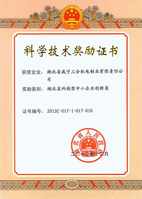 2012.12湖北省科技型中小企业创新奖02
